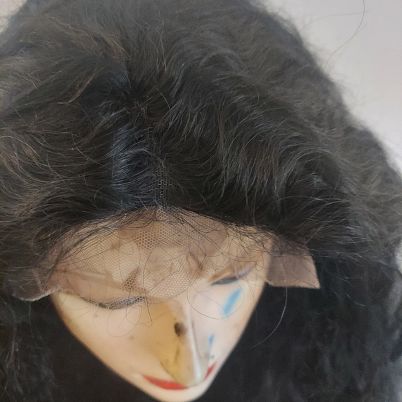 Human hair blend lace wig - Picture 7 of 10